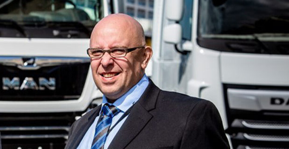 AVLYSER DELVIS: Prosjektleder Jo Eirik Frøise, her avbildet ved en tidligere anledning, forteller at den fysiske konferansedelen av Transport & Logistikk utgår. Foto: Magnus Knutsen Bjørke