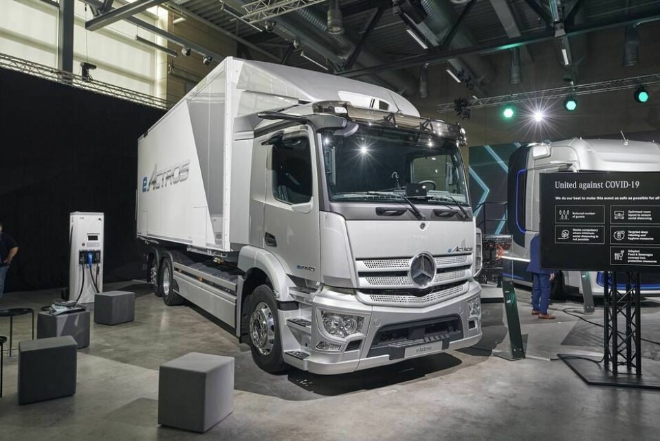 Now & Next-arrangement hos Mercedes-Benz TruckseActros. Foto: Daimler