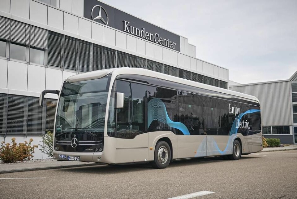 Now & Next-arrangement hos Mercedes-Benz TruckseCitaro. Foto: Daimler