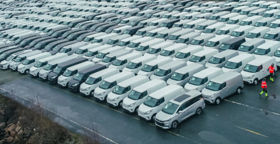 Storleveranse av Maxus
