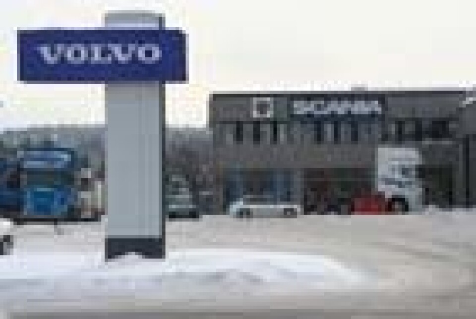 Volvo har flyttet til Scania i Kongsvinger