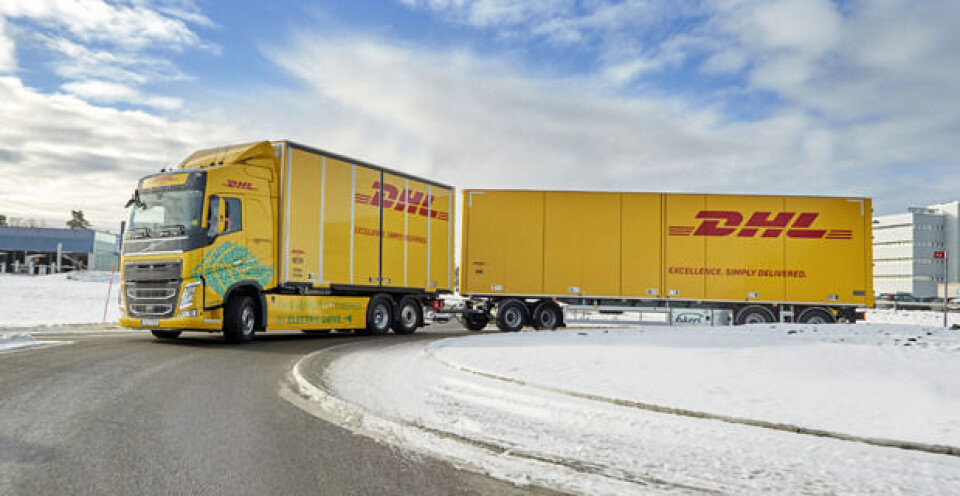 60-tonns elektrisk overraskelse fra Volvo og DHL