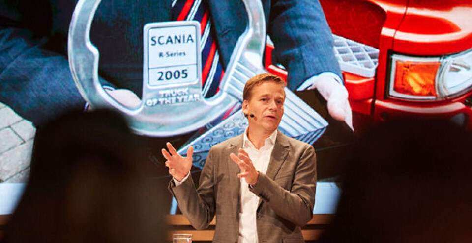 Scanias nye toppsjef, Christian Levin, kommer fra stillingen som Chief Operating Officer i Traton Group, selskapet som eier Scania. Foto: Traton Scanias nye toppsjef, Christian Levin, kommer fra stillingen som Chief Operating Officer i Traton Group, selskapet som eier Scania. Foto: Traton