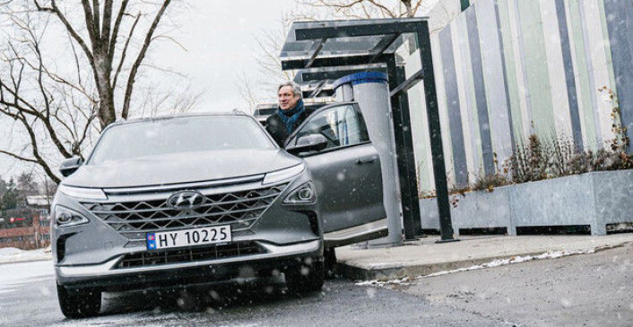 Administrerende direktør Ulf Hafseld i Hynion ser for seg å flytte Ruters gamle hydrogenstasjon fra Mastemyr til egnet plassering i Oslo-området. Foto: Hynion Administrerende direktør Ulf Hafseld i Hynion ser for seg å flytte Ruters gamle hydrogenstasjon fra Mastemyr til egnet plassering i Oslo-området. Foto: Hynion