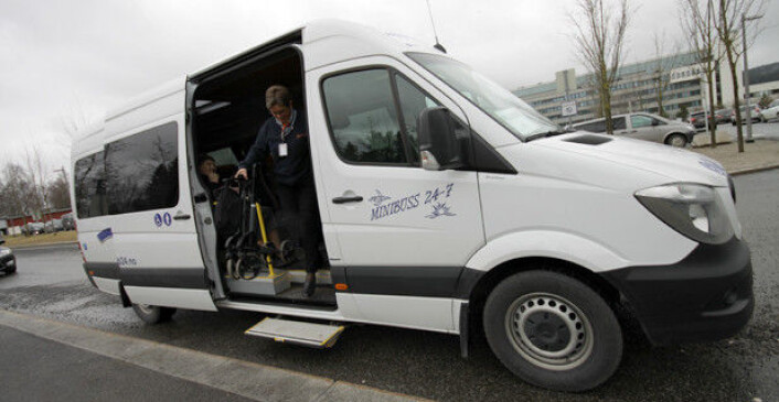 Minibuss 24-7 har vokst mye på kort tid og har i dag 215 egne kjøretøy. Bildet er tatt ved en tidligere anledning. Foto: Brede Høgseth Wardrum Minibuss 24-7 har vokst mye på kort tid og har i dag 215 egne kjøretøy. Bildet er tatt ved en tidligere anledning. Foto: Brede Høgseth Wardrum