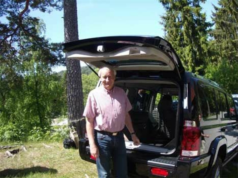 Jeep CommanderDirektør Jan Pettersen i Chrylser Norge AS