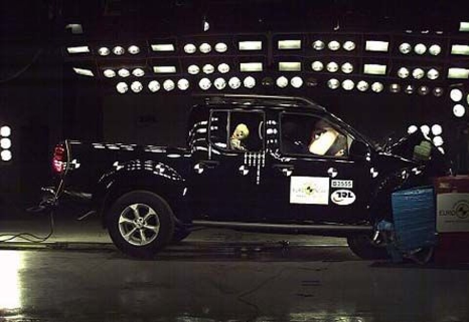 Nissan Navara, nå med tre stjerner