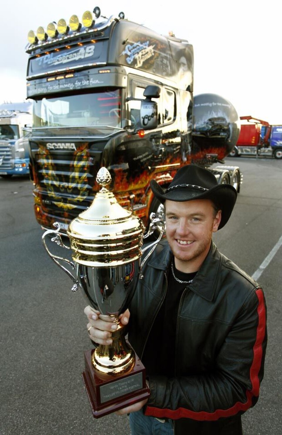 Vinneren av Nordic Trophy 2009 på Mantorp Tommy Nilsson: