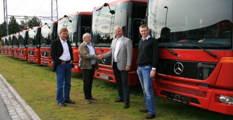 Mercedes-Benz Econic på biogass i Oslo