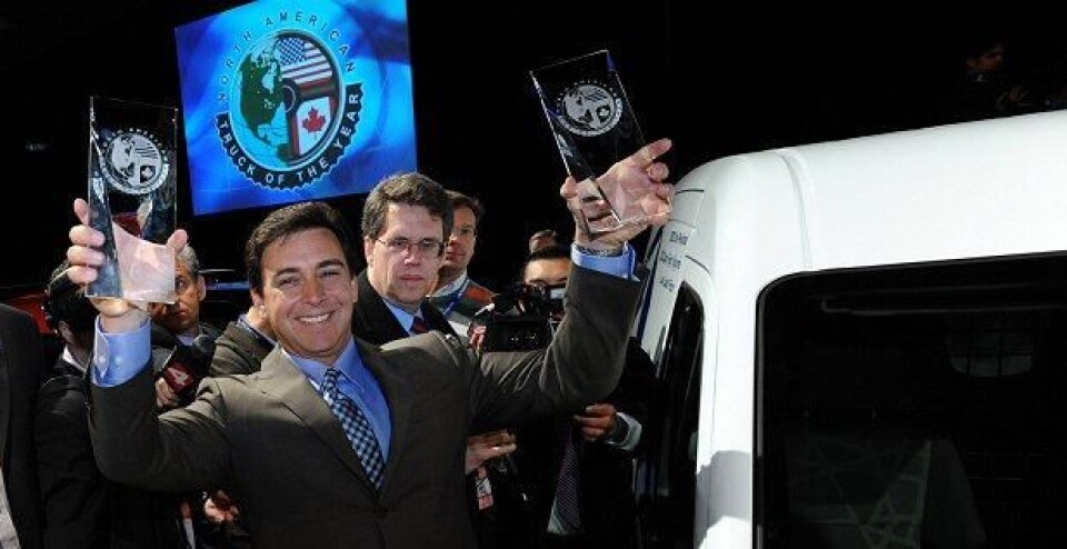 Ford Connect ble 'Årets Truck' i USA