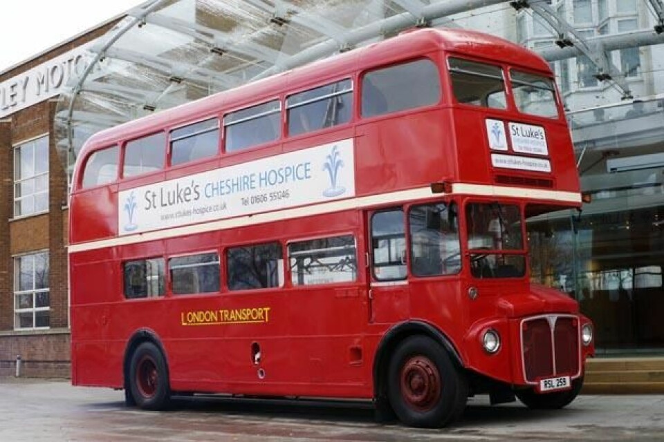 Bentley buss for St. Luke