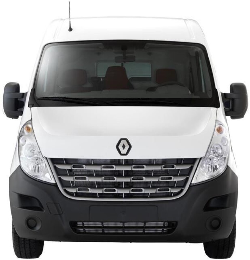 Nye Renault Master lanseres i april 2010