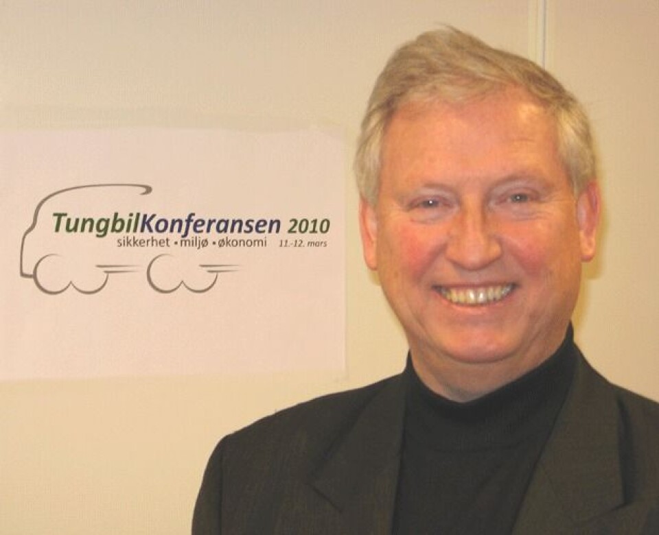 Direktør Arild Hansen i ABL ønsker velkommen til TungbilKonferansen 2010.