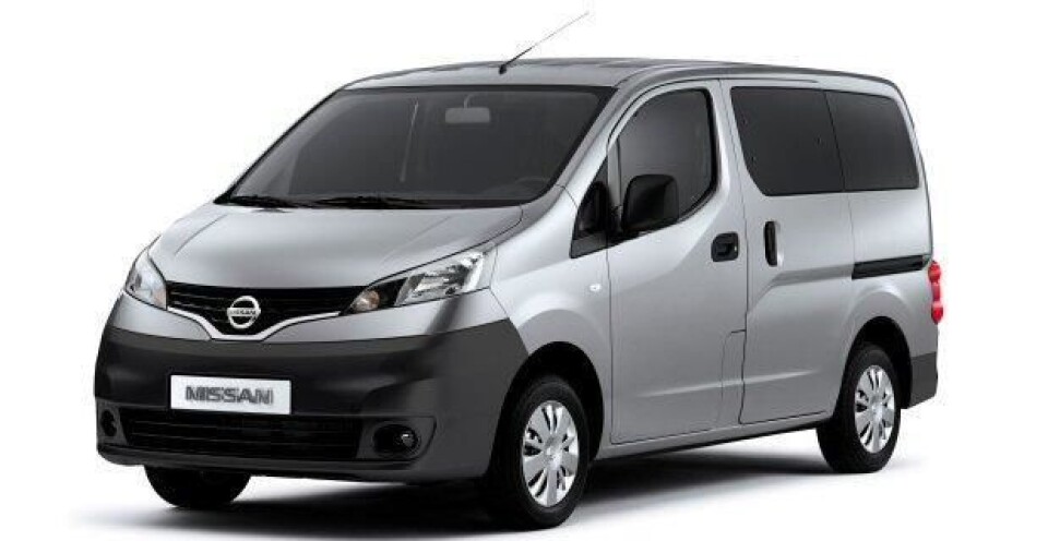 Dette blir prisene på Nissan NV200