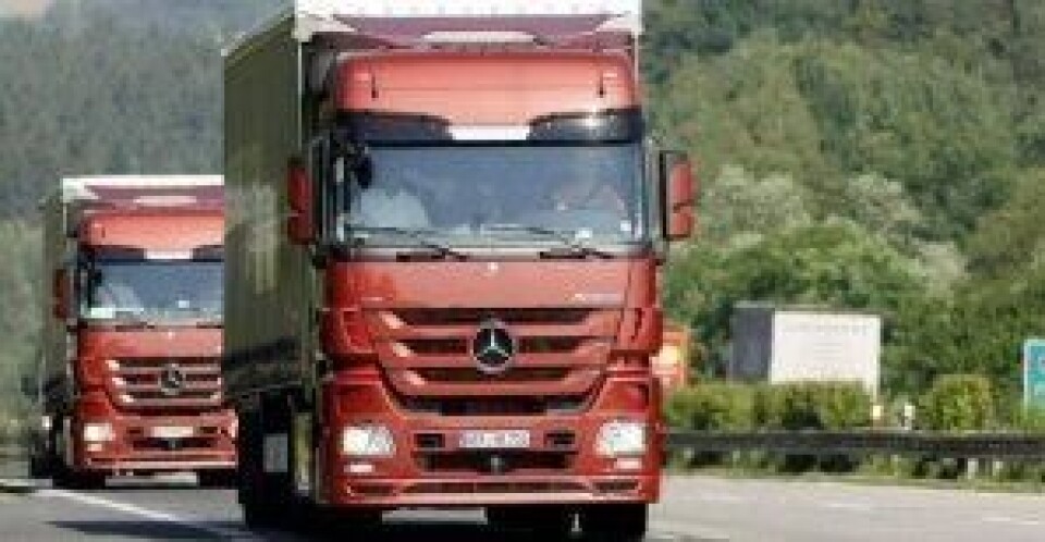 Oppgang i transportpriser