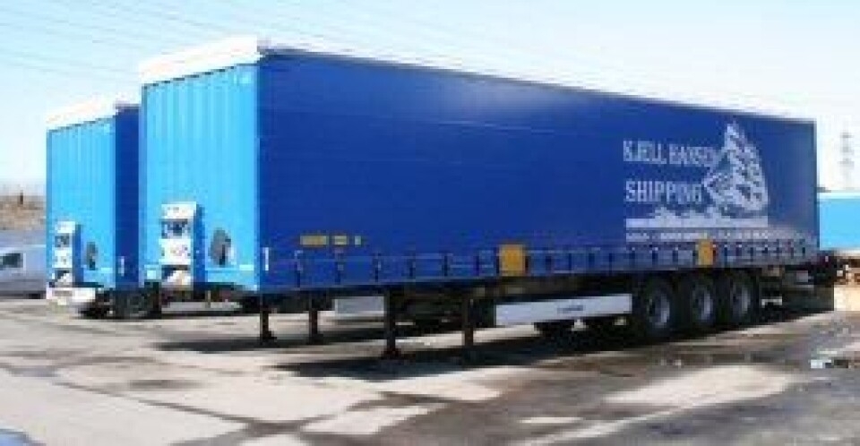 8 nye trailere Kjell Hansen Shipping eftf. AS