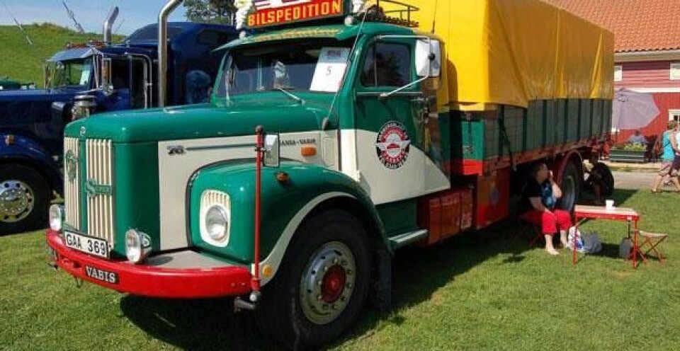 Nostalgi Truck Meet i Halden