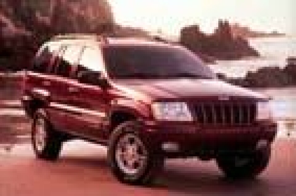 Jeep fikk ikke være last