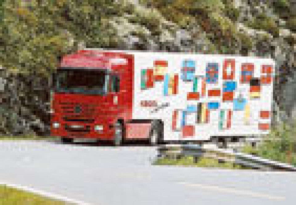 Test av Mercedes-Benz Actros 1854 4x2