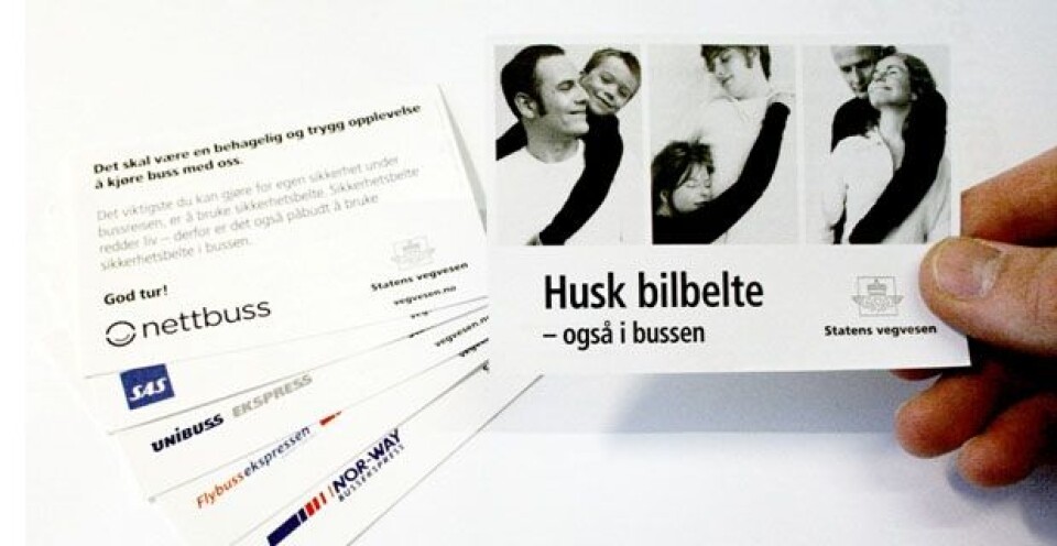 Krafttak for bussbelte