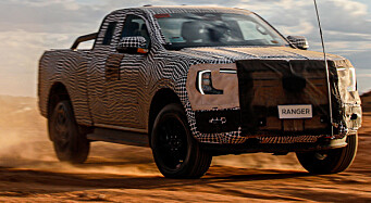Offisielle lekkasjebilder av nye Ford Ranger