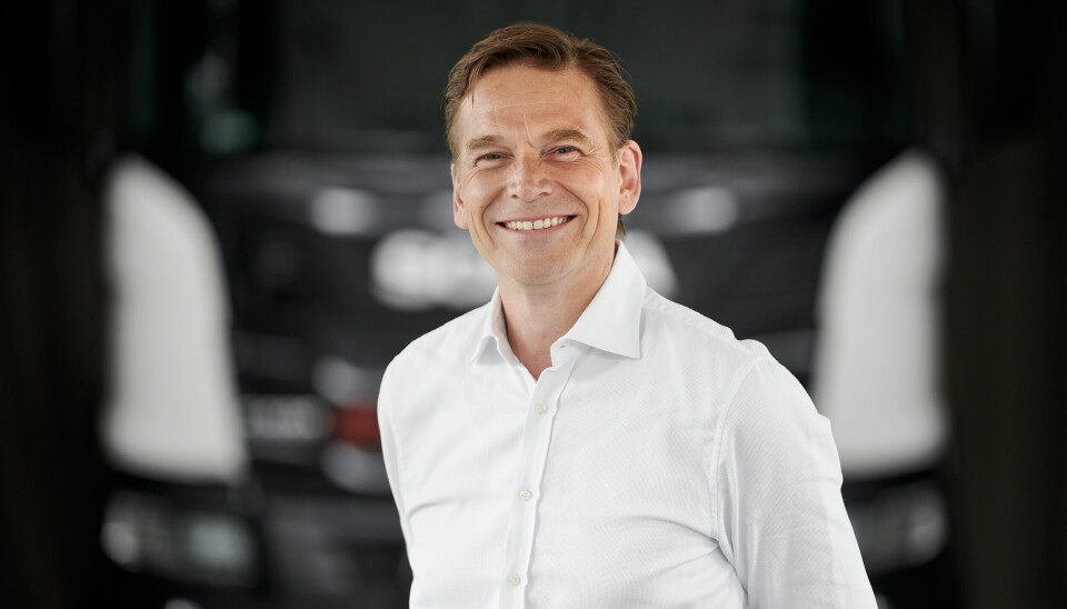 GODE TIDER: Christian Levin er sjef både for Scania og for Traton, som er eierselskapet til både Scania og MAN i tillegg til amerikanske Navistar og Volkswagen Truck & Bus som server markeder som Latin Amerika, Afrika, Midtøsten og Asia.