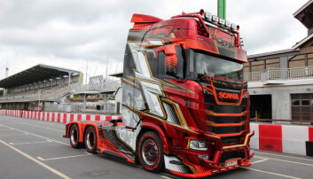 Oppsiktsvekkende Scania. Oppsiktsvekkende Scania.