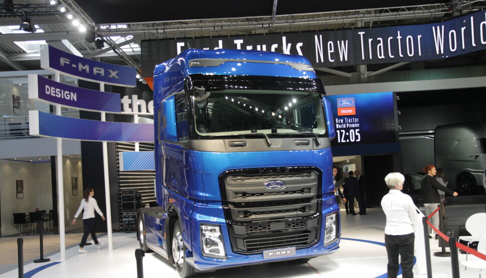 F-Max finnes på norske skilt, men på Oslo Motor Show vises den for første gang i Norge offisielt på Fords egen stand. F-Max finnes på norske skilt, men på Oslo Motor Show vises den for første gang i Norge offisielt på Fords egen stand.