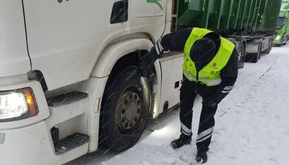 Dekkontroll på Ånestad i 2020. Dekkontroll på Ånestad i 2020.