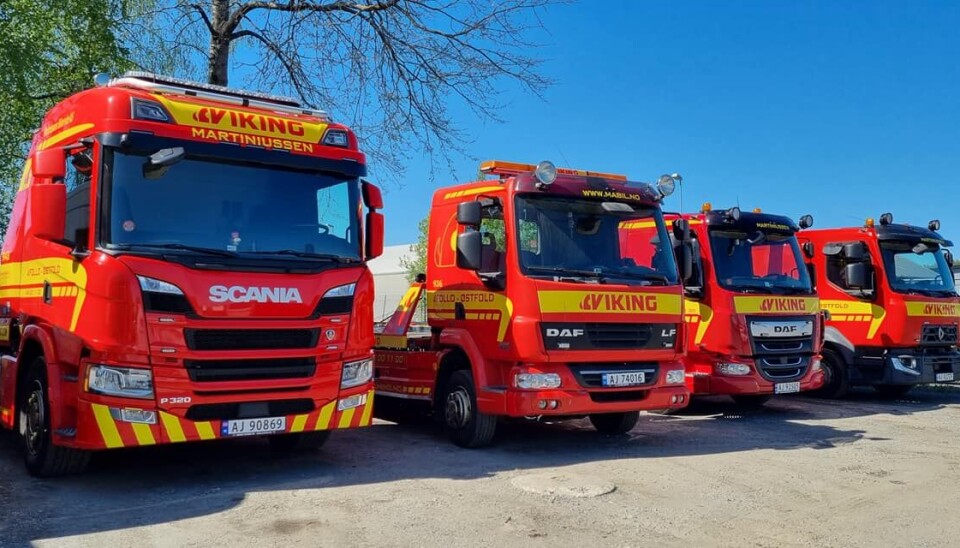 I dag har Martiniussens Bilservice cirka 50 ansatte og et tjuetall biler.