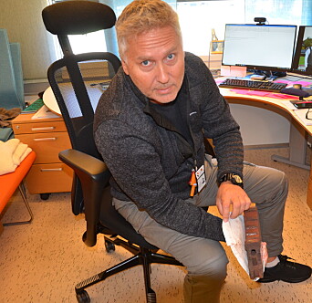 Øyvind Grotterød, fagleder i Statens vegvesen på Svinesund, har sett mye "rart" gjennom karrieren. Øyvind Grotterød, fagleder i Statens vegvesen på Svinesund, har sett mye "rart" gjennom karrieren.