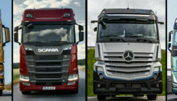 Daimler, Volvo og Traton (Scania/MAN) skal samarbeide om ladenettverk