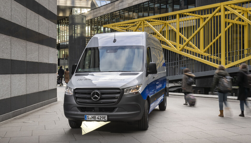 Mercedes-Benz eSprinter. Mercedes-Benz eSprinter.