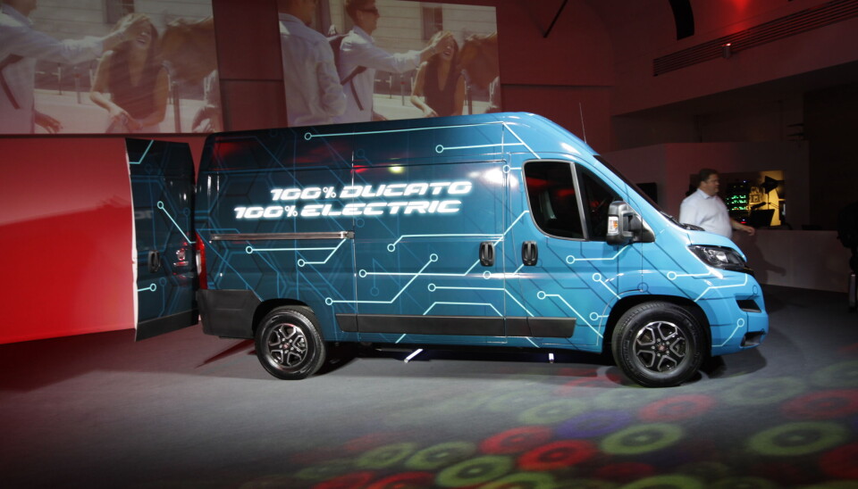Fiat E-Ducato. Fiat E-Ducato.