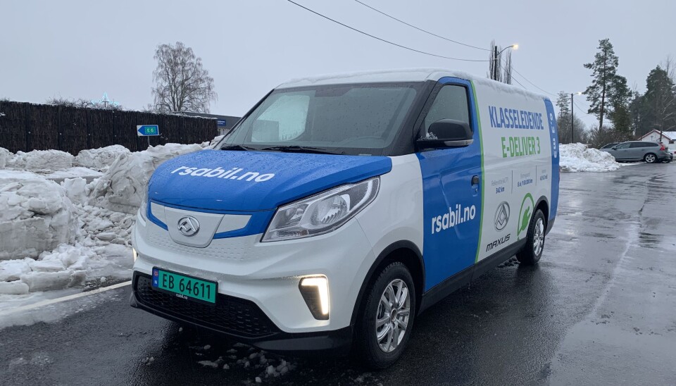 Maxus e-Deliver 3. Maxus e-Deliver 3.