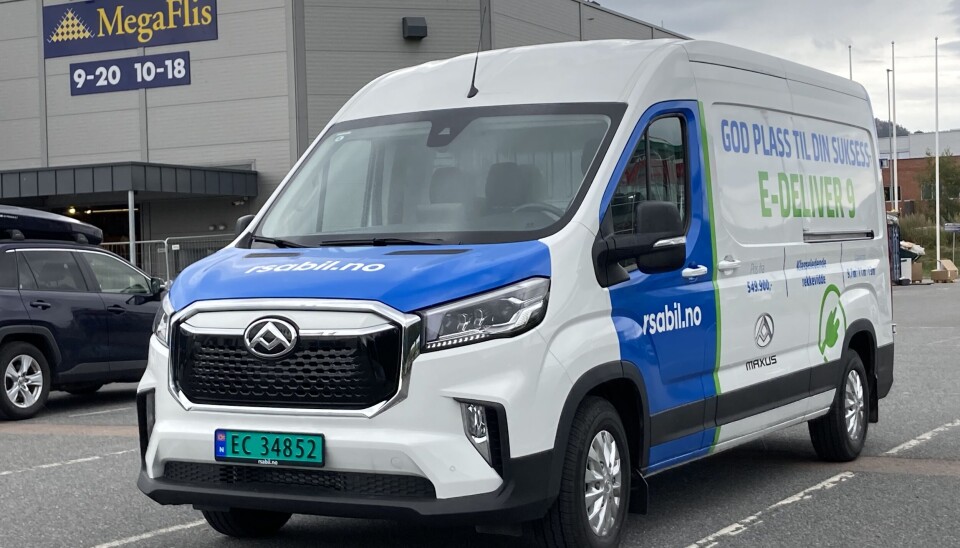 Maxus e-Deliver 9. Maxus e-Deliver 9.