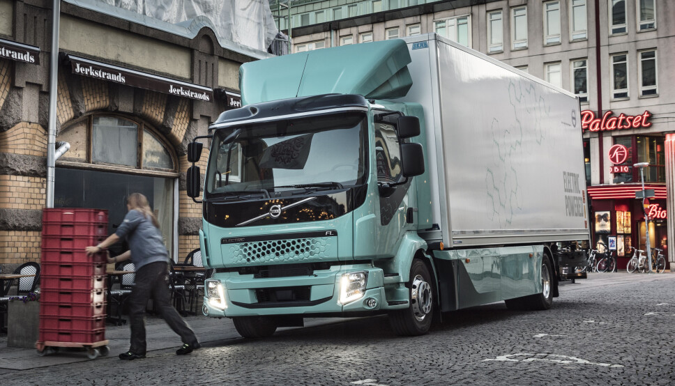 Volvo FL Electric er en av modellene Posten Norge skal ta i bruk.