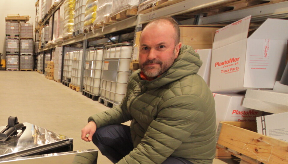 Bjørn Nyhagen, salgssjef for Plastomer Norway AS.