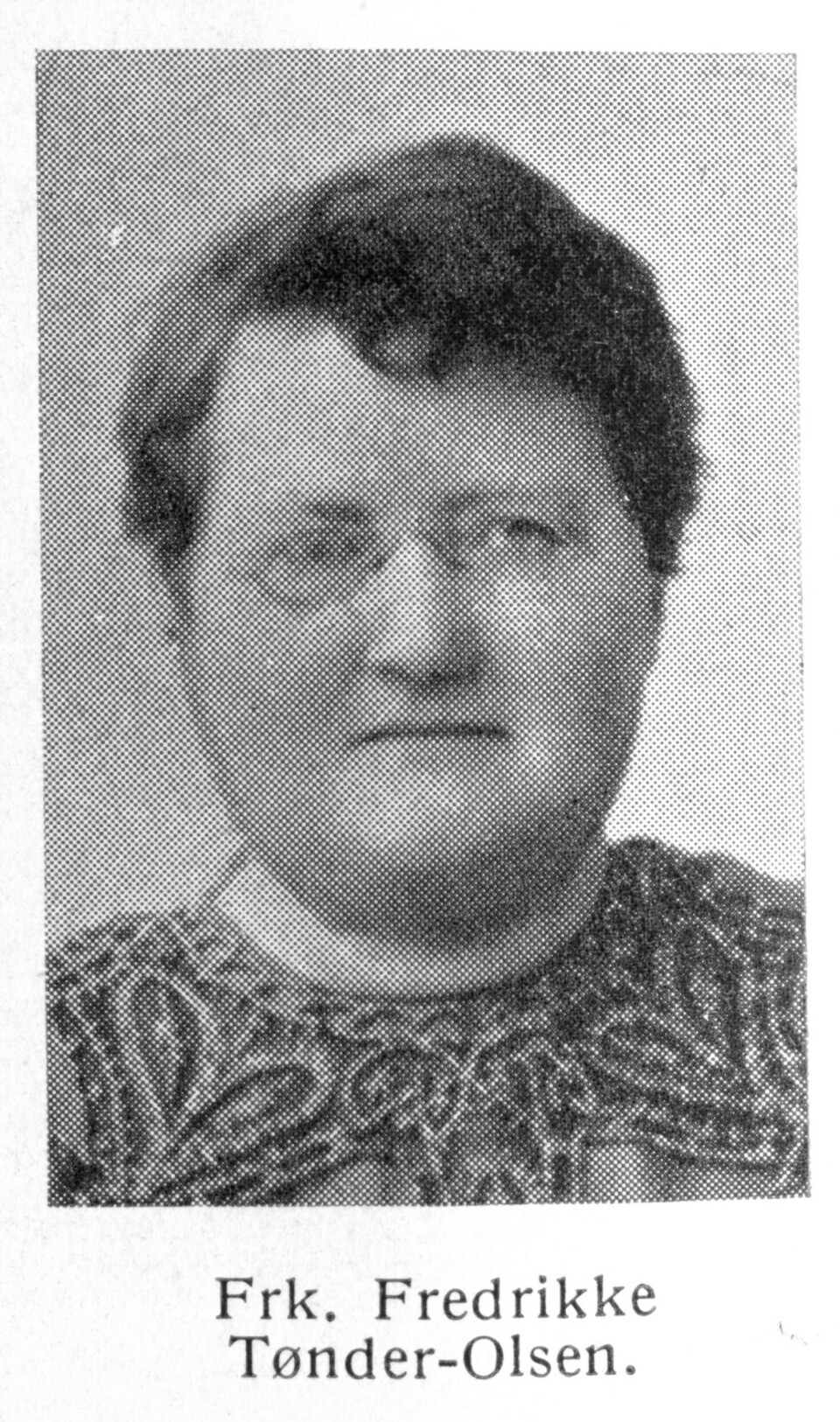 Effektiv frøken: Fredrikke Tønder-Olsen etablerte Kristiania Visergutkontor i 1894. Effektiv frøken: Fredrikke Tønder-Olsen etablerte Kristiania Visergutkontor i 1894.