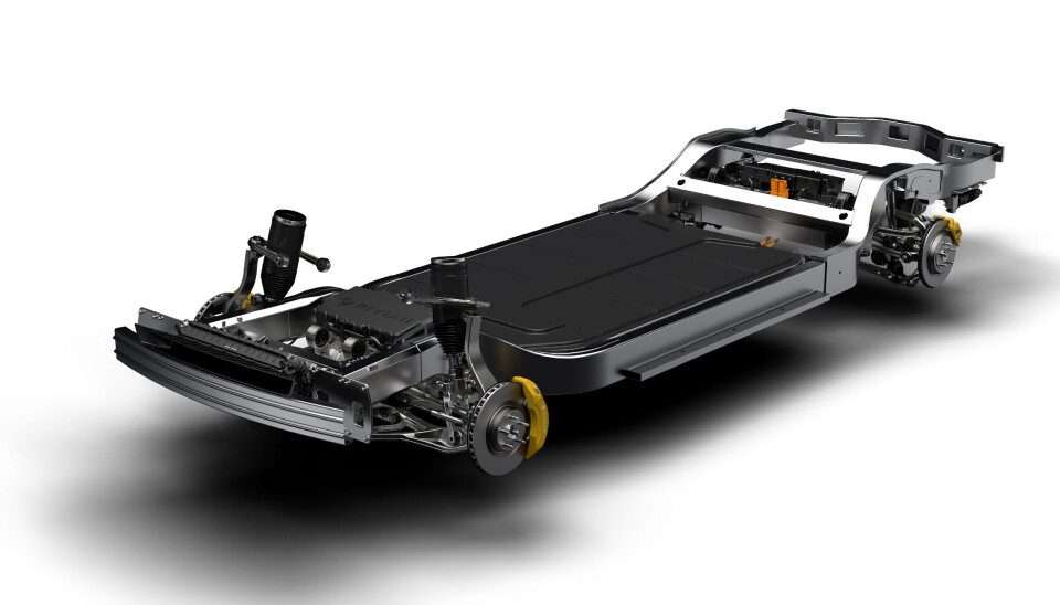 Rivian-plattform. Rivian-plattform.