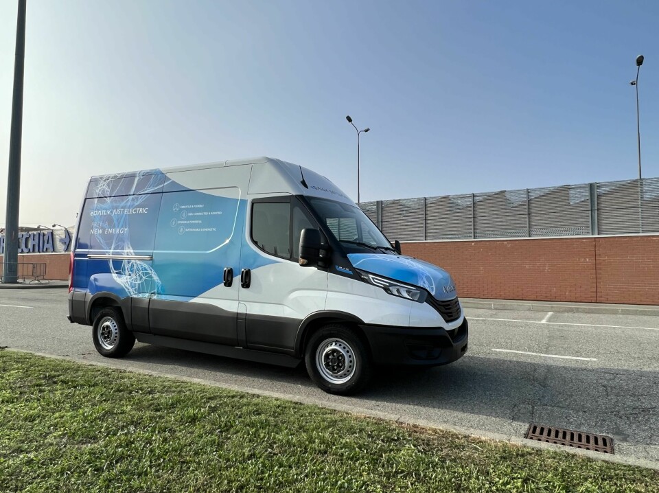 ALLSIDIG: Iveco eDaily finnes som kassebil, som chassis med enkel eller dobbel kabin og som minibuss, med totalvekter fra 3,5 til 7,2 tonn. Du kan også velge mellom enkle og doble hjul og ulike akselavstander.