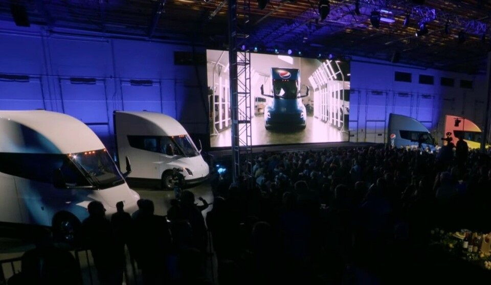 Tesla Semi Delivery Event