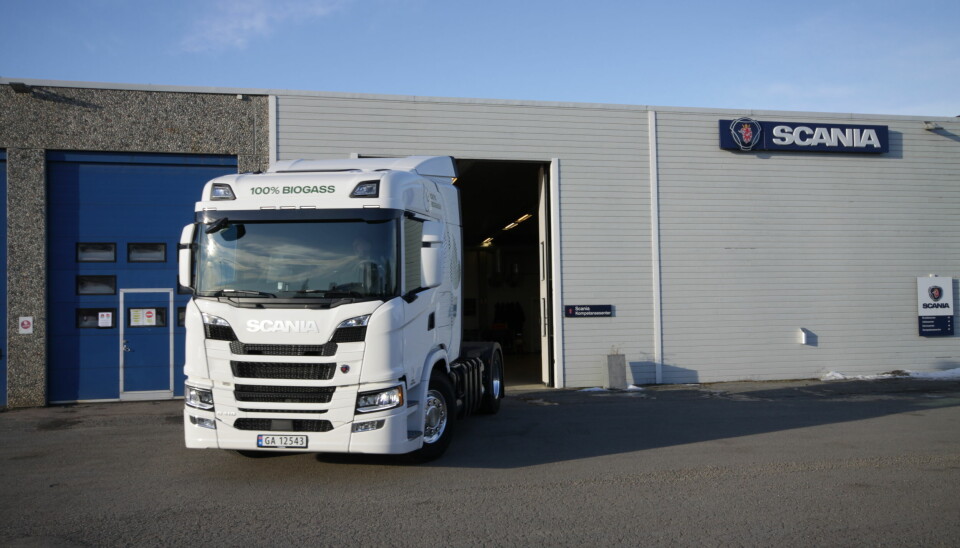 PÅ TOPP IGJEN: Scania var det mest registrerte lastebilmerket i Norge i 2022 - som året før.