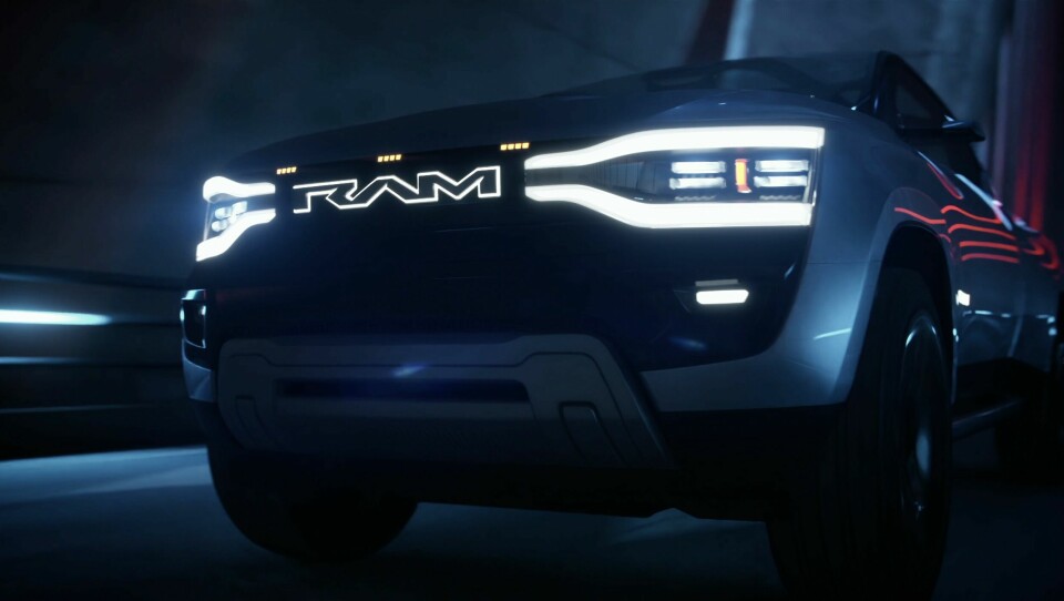 Ram 1500 Revolution Battery-electric Vehicle (BEV) Concept grille