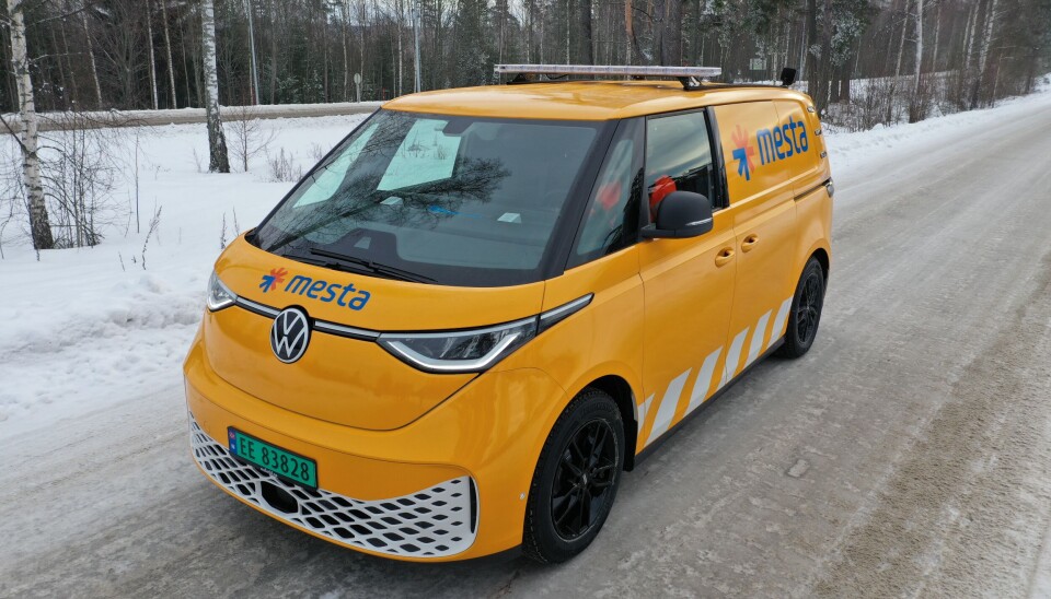 MER EGNET: Mesta har siden 2017 hatt elektriske varebiler i bruk, men de nye varebilene med vesentlig lengre rekkevidde gjør dem mer egnet til de oppgavene selskapet utfører langs veiene. MER EGNET: Mesta har siden 2017 hatt elektriske varebiler i bruk, men de nye varebilene med vesentlig lengre rekkevidde gjør dem mer egnet til de oppgavene selskapet utfører langs veiene.