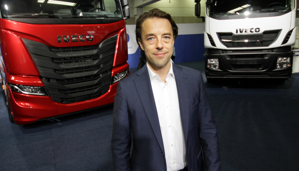 HAR VEKSTAMBISJONER: Håkan Jönsson, direktør for Iveco North Europe & Baltics.