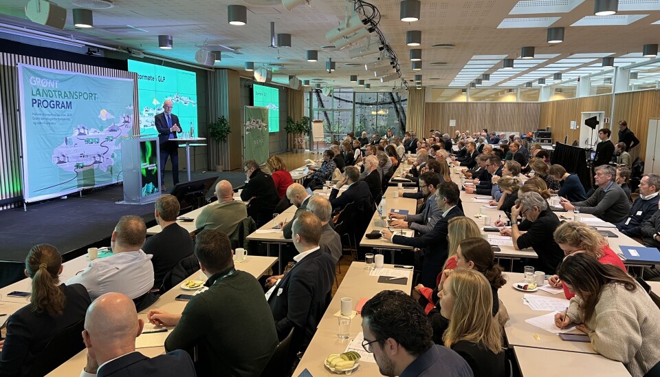 STORMØTE: 15. februar avholdt samarbeidsprogrammet sitt første Stormøte i Næringslivets hus på Majorstuen, med rundt 120 deltakere tilstede. STORMØTE: 15. februar avholdt samarbeidsprogrammet sitt første Stormøte i Næringslivets hus på Majorstuen, med rundt 120 deltakere tilstede.