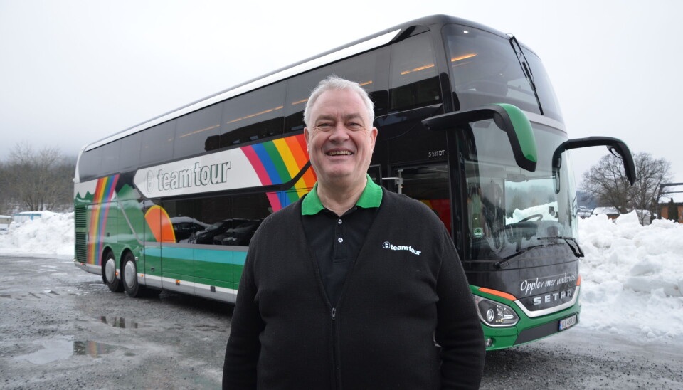 LAR SEG IKKE KNEKKE: Jan Såtvedt og bedriften Team Tour AS har kloret seg gjennom pandemikrisen, og er nå innstilt på å bygge opp igjen det tapte, sten for sten. LAR SEG IKKE KNEKKE: Jan Såtvedt og bedriften Team Tour AS har kloret seg gjennom pandemikrisen, og er nå innstilt på å bygge opp igjen det tapte, sten for sten.