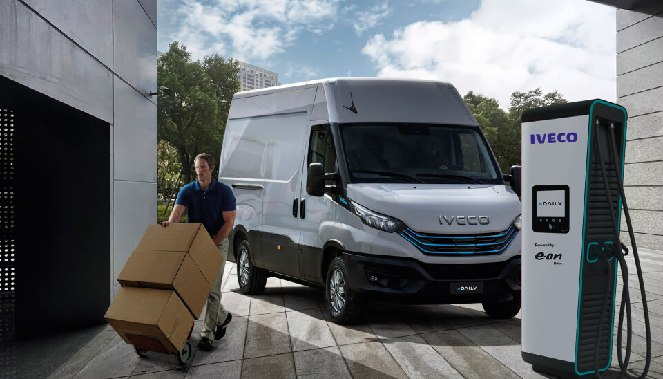 KOMPLETT: Iveco og energiselskapet E.ON tilbyr integrerte ladeløsninger. KOMPLETT: Iveco og energiselskapet E.ON tilbyr integrerte ladeløsninger.