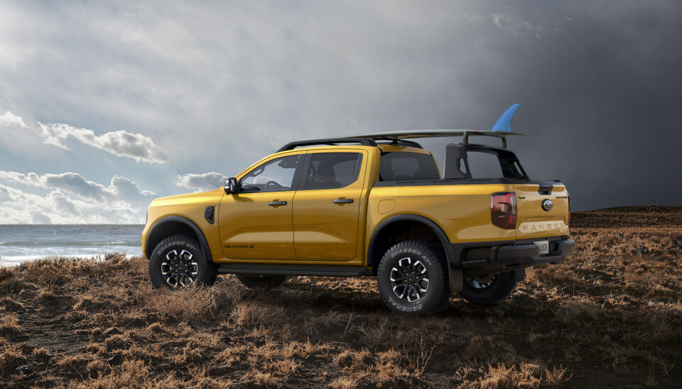 NY: Wildtrak X er en av to nye Ranger-varianter som ble avduket tirsdag.